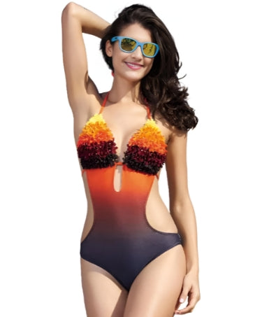 Blossom Collage One-Piece Swimsuit