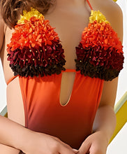 Load image into Gallery viewer, Blossom Collage One-Piece Swimsuit
