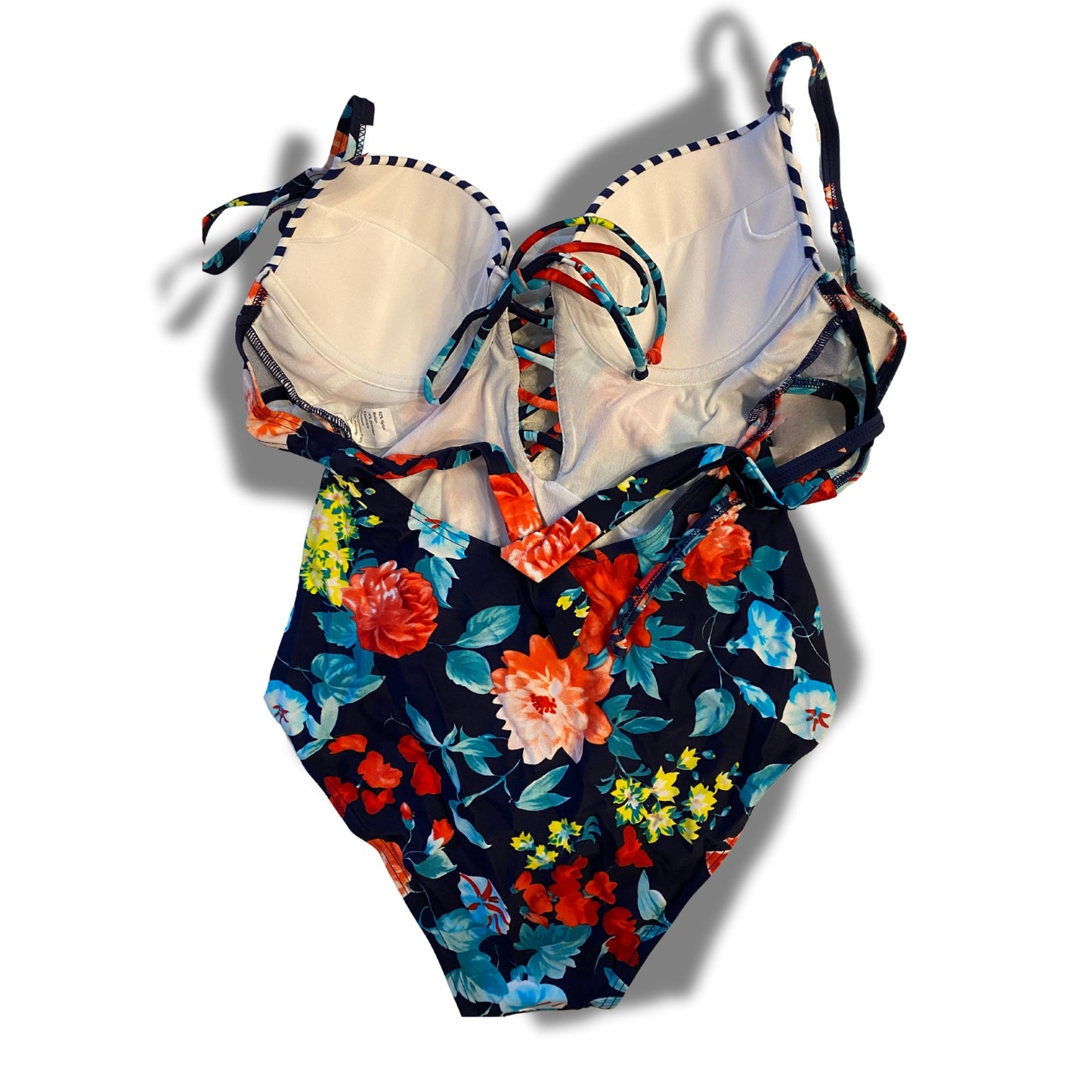 "ContourCurve Cutout One-Piece: Flattering Push-Up Swimwear"