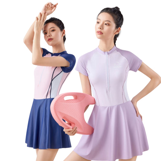 SunSurge Sporty Skirt Swimsuit