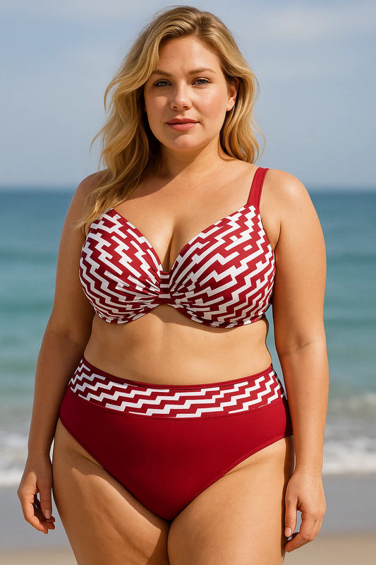 Coastal Cascade Ruffle Bikini Pair
