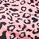 Pink Leopard Print One-Shoulder One Piece Swimwear