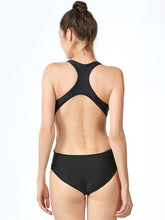 Load image into Gallery viewer, halter hollowed-out one piece swimwear
