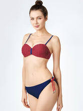 Load image into Gallery viewer, jacquard anchor bikini set
