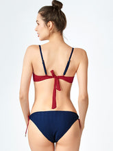 Load image into Gallery viewer, jacquard anchor bikini set
