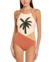 Load image into Gallery viewer, Golden Sands Contrast Coconut Tankini
