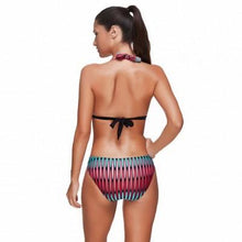 Load image into Gallery viewer, backless vintage one piece swimsuit halter/straps swimwear
