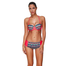 Load image into Gallery viewer, geometric printed bikini set
