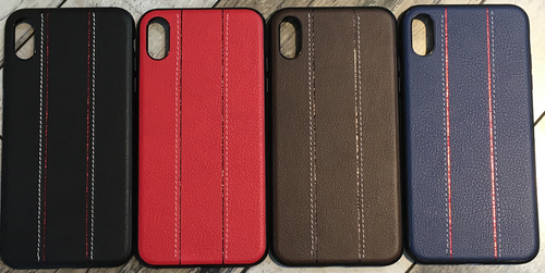 stitched leather case